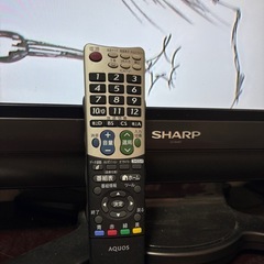 40インチ　シャープAQUOS 世界の亀山モデルの画像