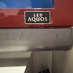 シャープ　液晶テレビ　　　　の画像