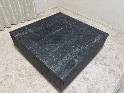 【LOWYA】美品 値下げ交渉◎センターテーブル ローテーブル90×90cm