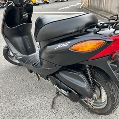 YAMAHA ジョグ sa36j 前後タイヤバリ山の画像