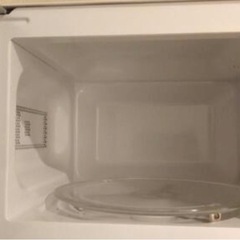 2017年製 アイリスオーヤマ電子レンジの画像