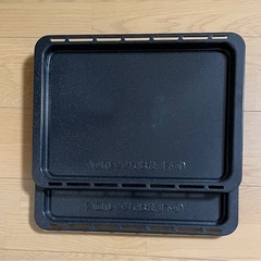 新品未使用品 Nationalオーブンレンジ 角皿2枚とヘルシーグリル皿1枚の画像