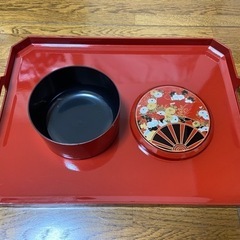 漆器 5個セット（箱付き）の画像