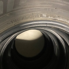 195/65R15 WM03 タイヤ4本の画像