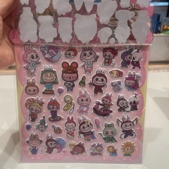 ラブブ   シールの画像