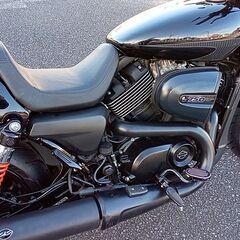 ★車検R8/9★ハーレー ストリートロッド(XG750A)★格安即決★純正リーチシート★タコメータ★スリップオンマフラー/ETC他の画像