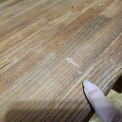 カントリー家具　くりぬきハート　ローテーブルの画像