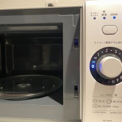 【ほぼ新品】電子レンジ 2025年4月購入 引取限定の画像