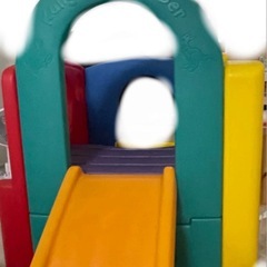 ステップ2 ジャングルジム　滑り台の画像