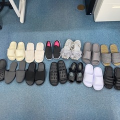 【取引中】室内サンダル　スリッパセットの画像