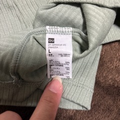 未着用カップ付きタンクトップＬの画像