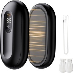 防寒グッズ 充電式 カイロ 3段階温度調節 分離式 高速加熱 繰り返し使えるの画像