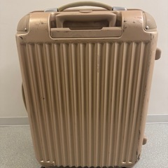 スリム ピンクゴールド 4輪キャリーケースの画像