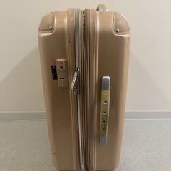 スリム ピンクゴールド 4輪キャリーケースの画像