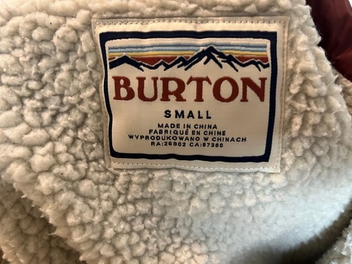 BURTON コーチジャケット　スノーボードウェア　Sサイズ　メンズ　レディース