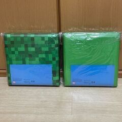 未開封 収納スツール マインクラフト　２個セットの画像