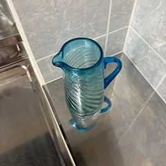 琉球ガラス　水差し　ピッチャーの画像