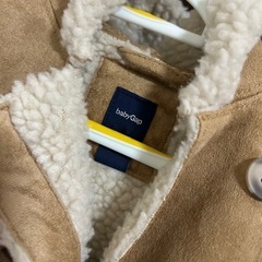 baby GAP カバーオール ムートン コートの画像