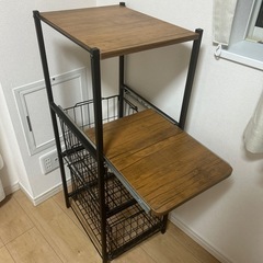 (隙間収納)キッチンラックの画像