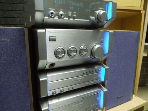 パナソニックPanasonic システムコンポ SC-HD75MDCDMDコンポ (ちゃむ