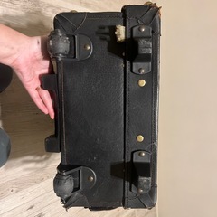 レザーキャリーケース【ジャンク品】の画像