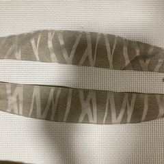 ベージュ ストライプ柄 ドレープカーテン　2枚　幅107×高さ179の画像