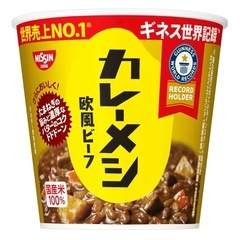 （受渡が決まりました→）日清 カレーメシ 欧風ビーフ6個①入の画像
