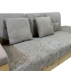 ソファ本棚付きの画像