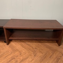 【訳ありタダでお譲りします】シンプル　テレビ台　2セットの画像