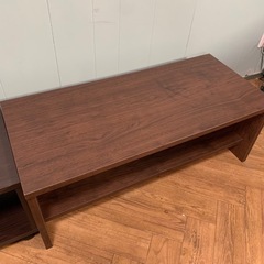 【訳ありタダでお譲りします】シンプル　テレビ台　2セットの画像