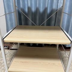 ジャンク品　キッチンラック3段の画像