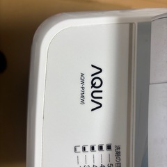 AQUA縦型洗濯機　7kg　2021年式の画像