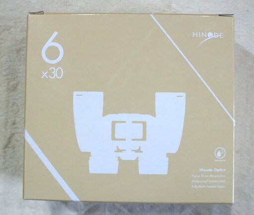 ☆　ヒノデ HINODE 6×30-B+ 双眼鏡 軽量・コンパクトで持ち運びに便利！防水機能でアウトドアにも安心！◆明るく鋭い見え味