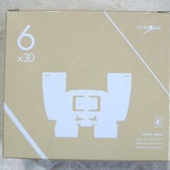 ☆　ヒノデ HINODE 6×30-B+ 双眼鏡 軽量・コンパクトで持ち運びに便利！防水機能でアウトドアにも安心！◆明るく鋭い見え味の画像