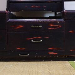 201 レトロな姿見鏡台の画像