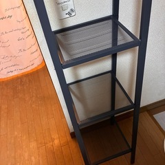 IKEA　LERBERG レールベリ シェルフユニット,ダークグレーの画像