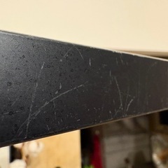 黒スチール　コートスタンド　ハンガーラックの画像