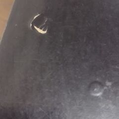 黒のローテーブルの画像