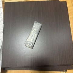 キューブボックス　組立式　ブラウンの画像