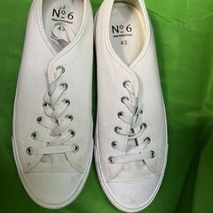 H&M メンズキャンバススニーカー!43(26.5くらい)@Y20上の画像