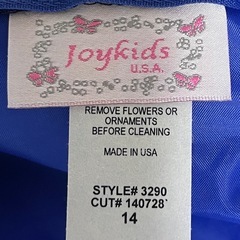 160㎝ Joykids 発表会用ドレス MADE IN USAの画像