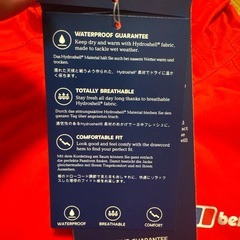 新品　バーグハウス　赤　防水ジャケットの画像
