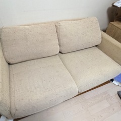 無印良品 羽毛ソファ 2人掛け（幅約148cm）の画像