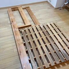 無印良品 ベッドフレーム シングルの画像