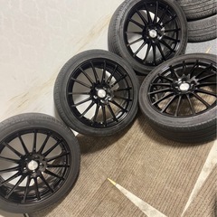プリウス30-50、215/45/r17ホイールセットの画像