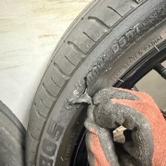 プリウス30-50、215/45/r17ホイールセットの画像