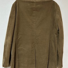 UNIQLOコーデュロイ テーラードジャケット、ブラウンの画像