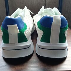 新品 26cm メンズ スニーカー ホワイト 厚底 シューズ 普段着 識別番号:【N585-S】の画像