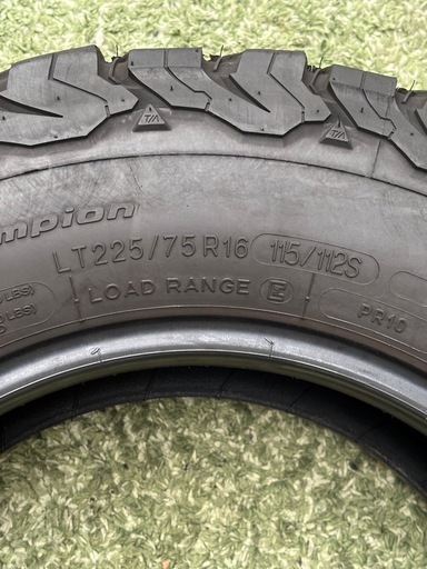 BFグッドリッチ オールテレーン タイヤ 4本セット LT225/75R16 2022年度