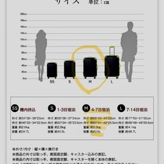 【未使用】63.5Lキャリーケース（ピンク）の画像